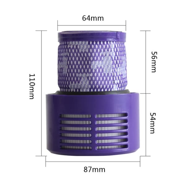 Pestävä pölysuodatin Dyson V10:een