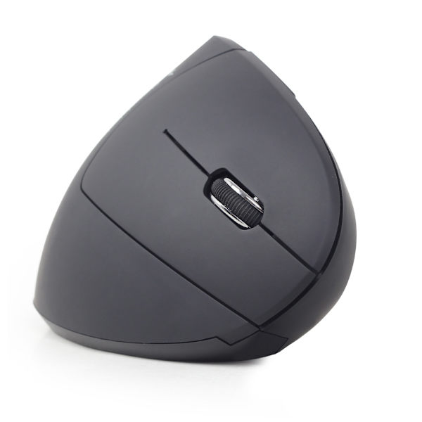 Ergonomisk optisk mus - Trådløs med 6 knapper