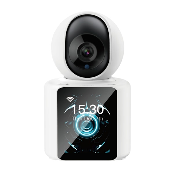XO Wifi videokamera med skärm för videosamtal och röstintercom