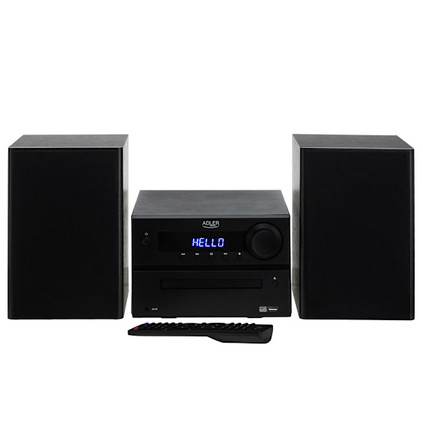 Ministereo med CD, Bluetooth 5.3, USB og FM-radio - 2 x 25 W RM