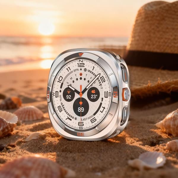 Skyddsglas till Samsung Galaxy Watch Ultra 47 mm – Titanium/Ora