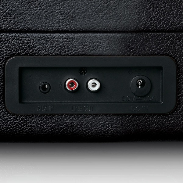 Lenco TT-115BK Kannettava levysoitin Bluetooth ja USB-tallennus