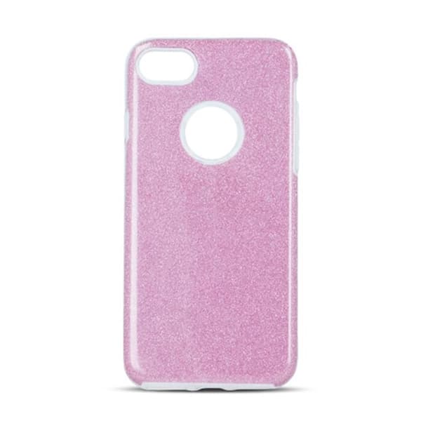 Glittrigt skal till iPhone 16 Plus - Rosa