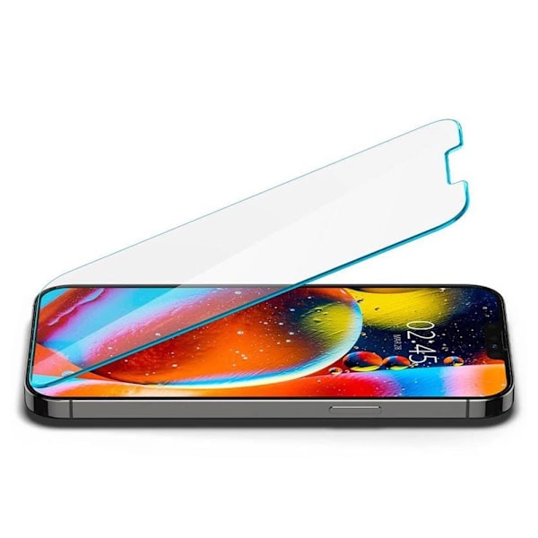 Spigen Glas.tR EZ Fit hærdet skærmbeskytter til iPhone 13 / 13