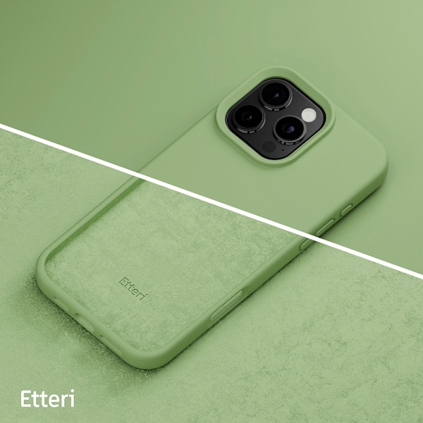 Etteri silikonskal till iPhone 16 Pro Max med hål för handledsr