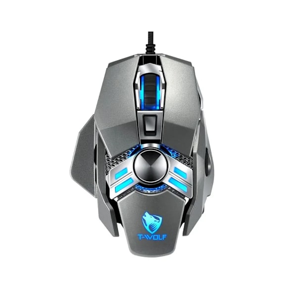 Extralink V10 -pelihiiri, jossa on 7 painiketta ja LED