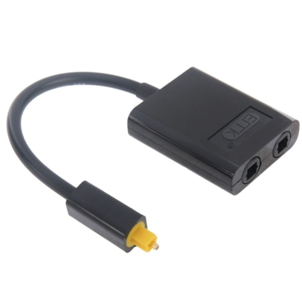 Toslink optisk splitter med dobbelte udgange
