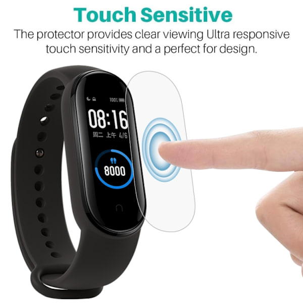 Skärmskydd med Hydrogel för Xiaomi Mi Band 5