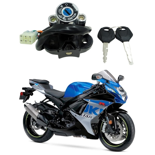 Tändningslås och 2 nycklar till Suzuki GSX-R600 / GSX-R750 / GS