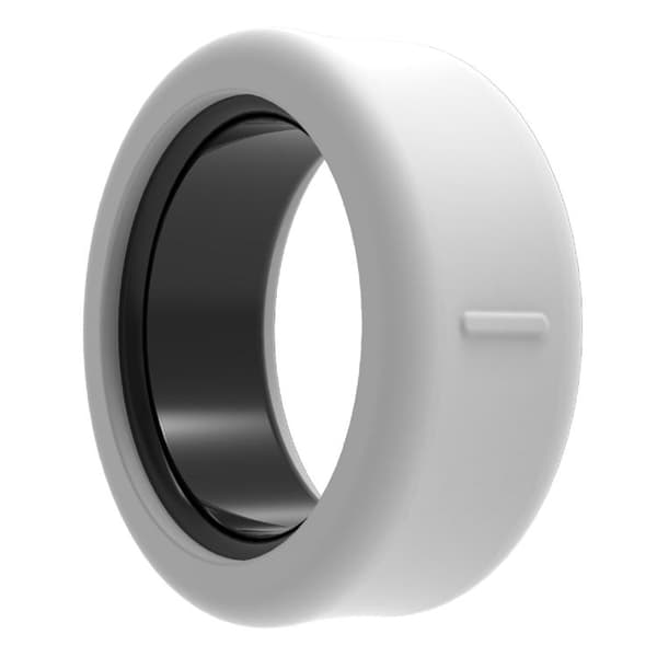 Silikonskydd till Samsung Galaxy Ring Strl M - Vit