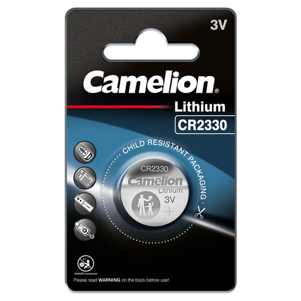 Camelion CR2330 litiumknapcellebatteri 3V 1-pak