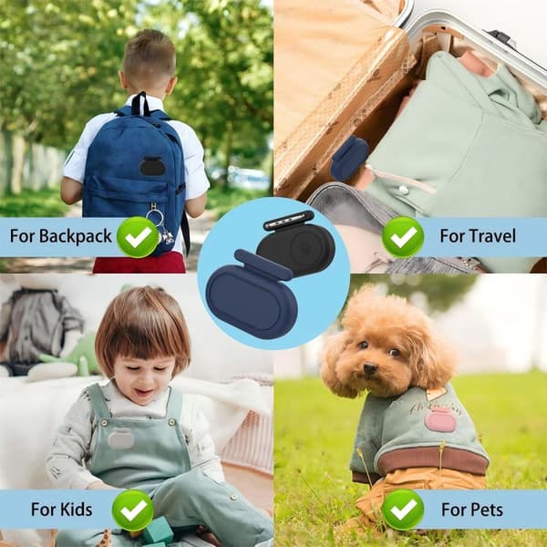 Vedenkestävä silikonikotelo, jossa on rintaneula, Samsung Smart