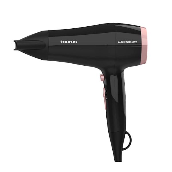 Taurus Alize 20200 Lite hiustenkuivaaja - 2200 W - kevyt ja kom musta