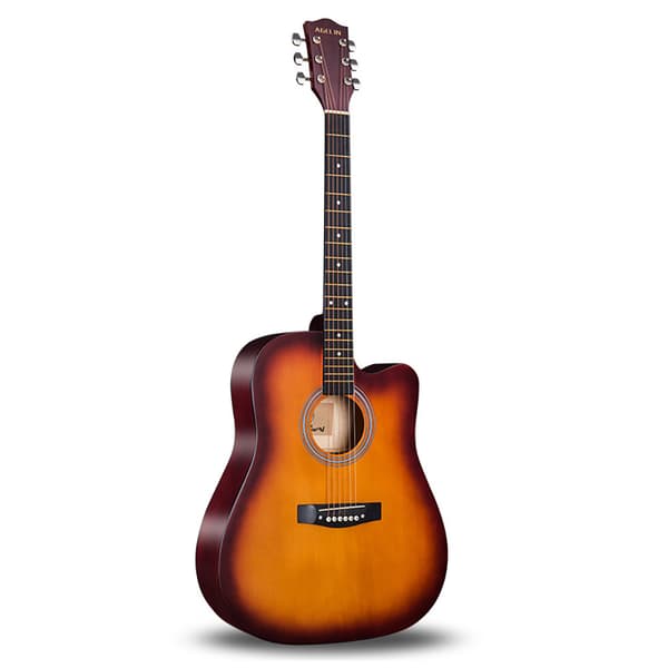 Gitarr för nybörjare i lindträ – ca 104 cm