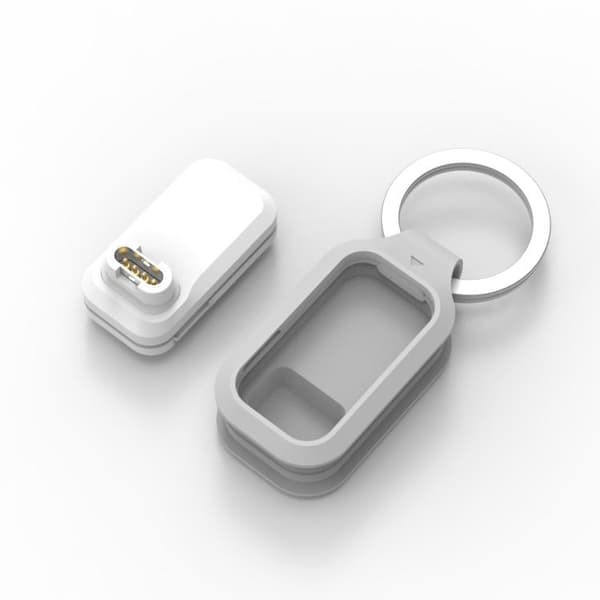 USB-C laddadapter för Garmin Fenix 5/6/7/8 - Vit / laddadapter