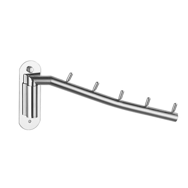 Roterende bøjle i rustfrit stål / håndklædekrog / drejelig krog
