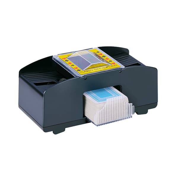 Automatisk kortblander / Kortblander til to kortspil / Batterid