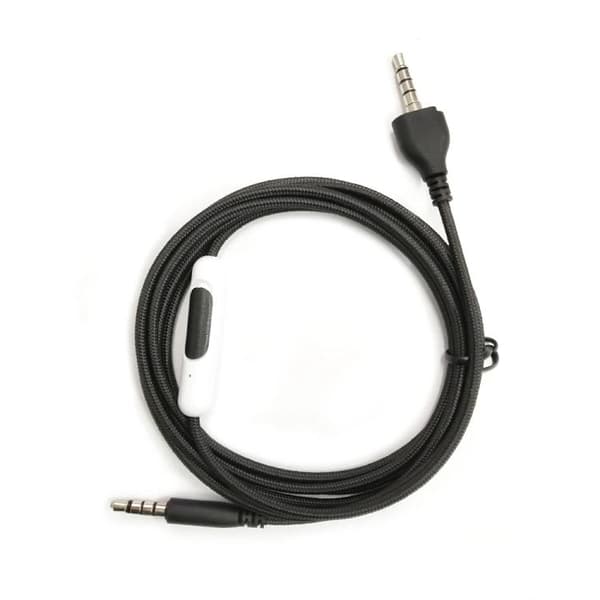 Lydkabel 3,5 mm til Alienware AW920H med flettet kabel og guldb