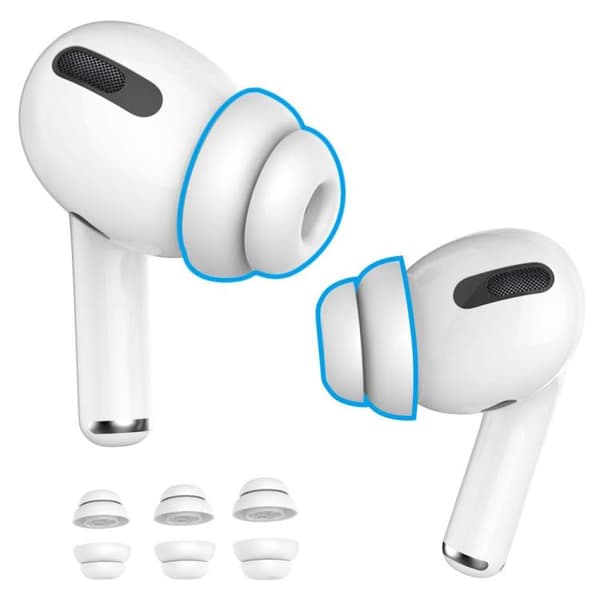 Støjreducerende ørepropper til AirPods Pro 1–2, 3 par i størrel