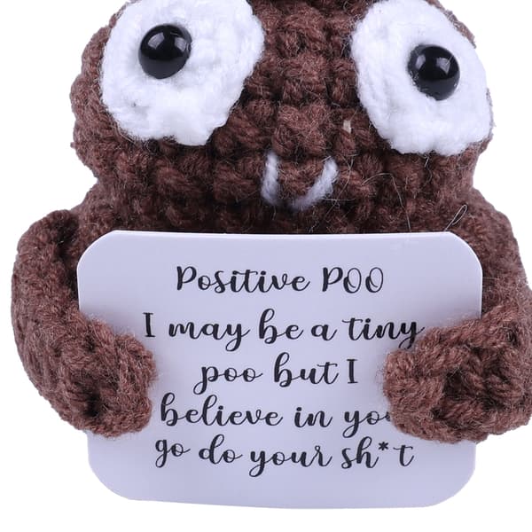 Neulottu kakkakasa - Positive Poo