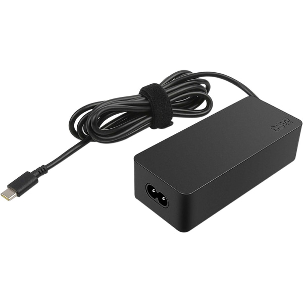 Lenovo nätadapter USB-C - 65W Svart