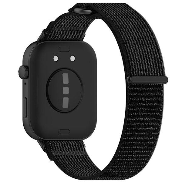 Huawei Fit 3 nylonarmbånd med justerbar pasform - Sort/grå