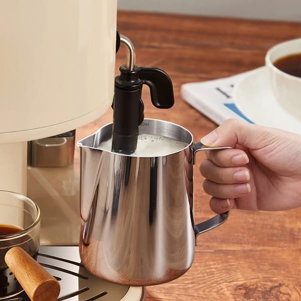 Mælkekande i rustfrit stål 350 ml / mælkeskummekande / baristak