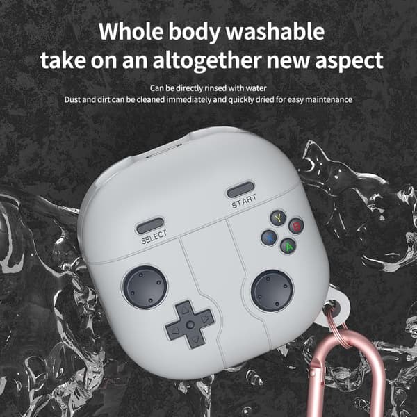 Silikoneetui i retro gaming-stil til Samsung Galaxy Buds Core -