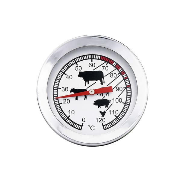 Kött- och grilltermometer med tydlig temperaturvisning