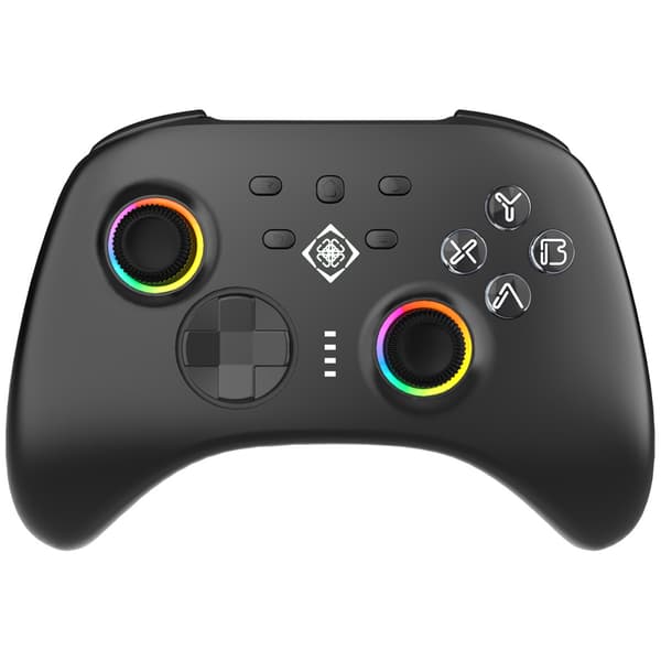 Deltaco Trådløs gaming-controller med RGB- og hall-effekt-senso