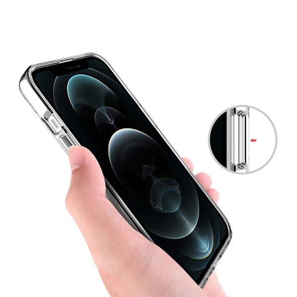 Genomskinligt skal till iPhone 16 Plus