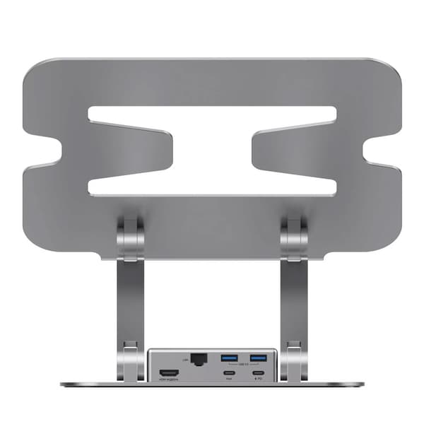 Rapoo UCS-5001 laptopstativ med magnetisk 5-i-1 USB-C-hub / com