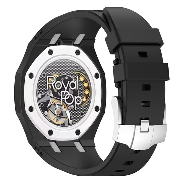 Silikonearmbånd og beskyttelsesskal til AP x Swatch Royal Pop O