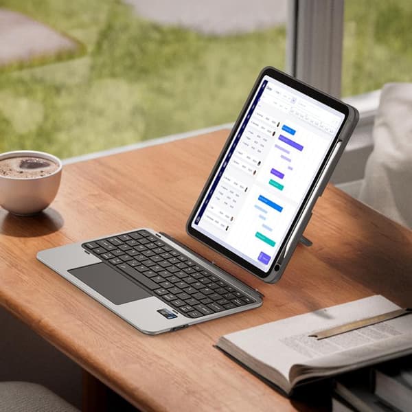 Irrotettava näppäimistökotelo iPad Pro 11 2024 – Musta