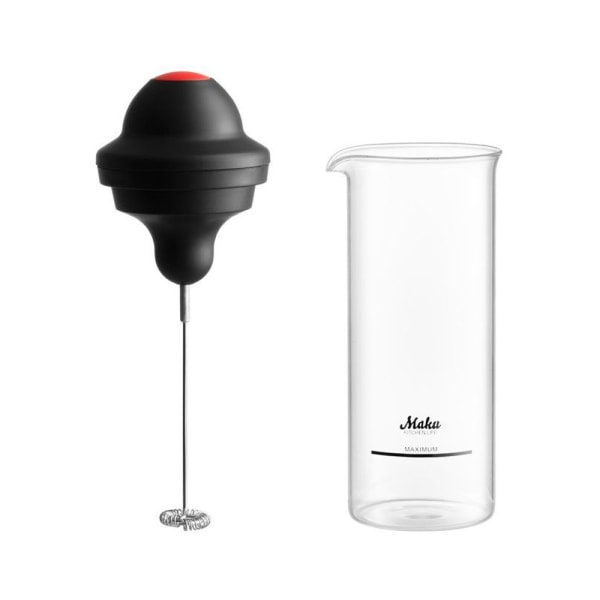 Elektrisk mælkeskummer 450 ml -  Barista-kvalitet derhjemme