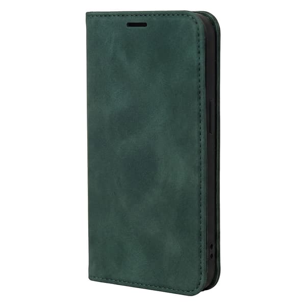 Smart Suede-etui til iPhone 17/18 Pro Max – Grøn / Pungetui / F