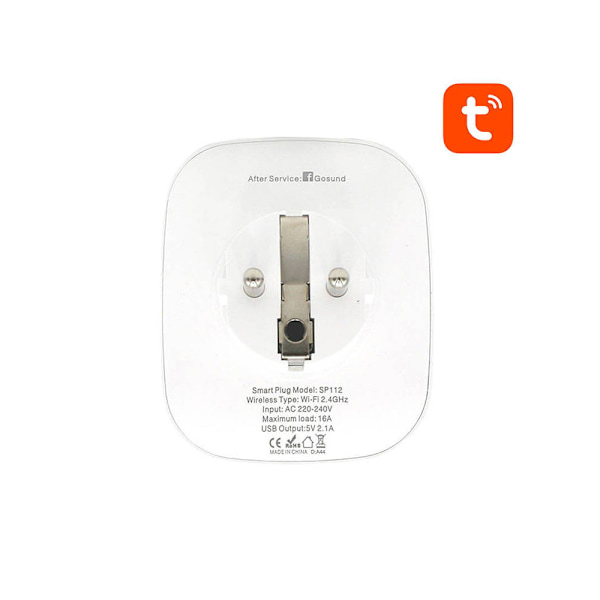 Gosund Wifi Smart Plug 2 USB:llä - Älykäs pistorasia Tuya yhtee