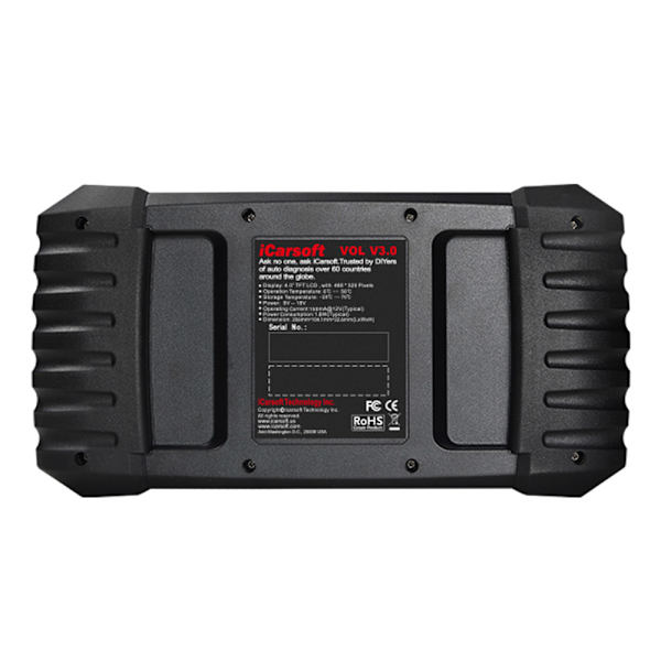 iCarsoft VOL V3.0 Auton diagnostiikka