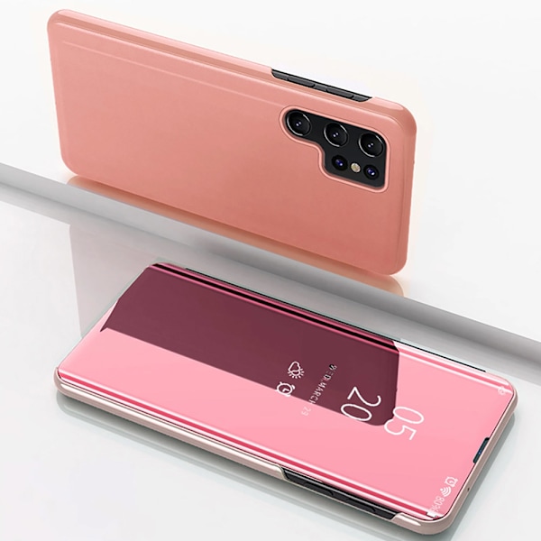 Clear View Case till Samsung Galaxy A56 - Rosa