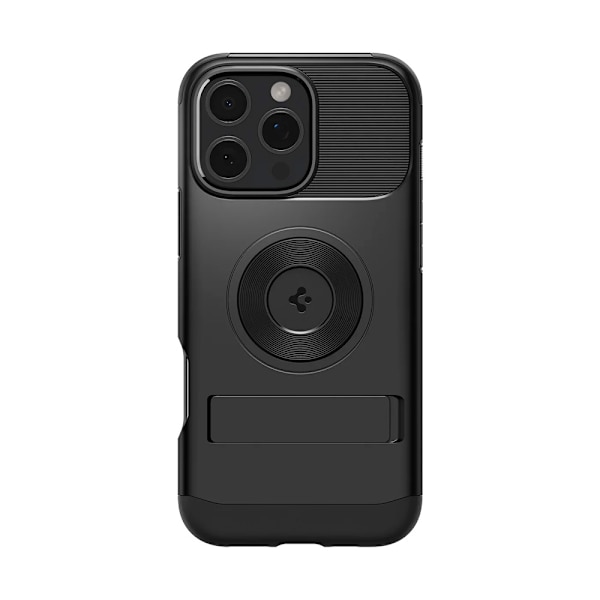 Spigen Slim Armor Mag Fit Backshell til iPhone 16 Pro - Svart