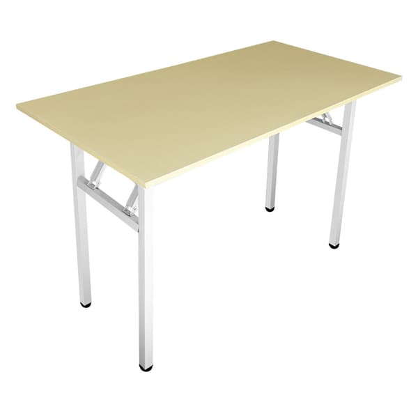 Klapbord 120x60x75cm - hvid eg
