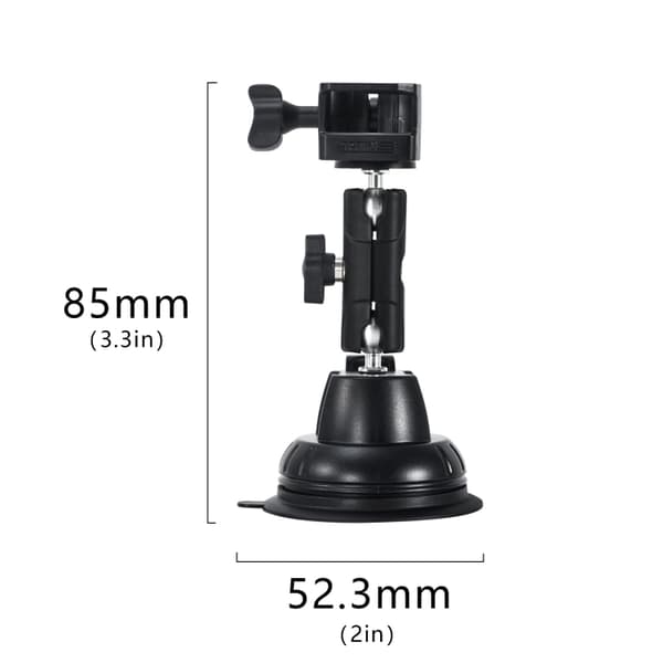 Beslag med sugekop til DJI Osmo Pocket 3 til stabil montering
