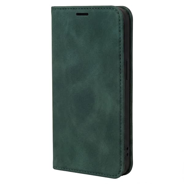 Etui i kunstlæder til iPhone 17 Pro / iPhone 18 Pro – Grøn / Pu