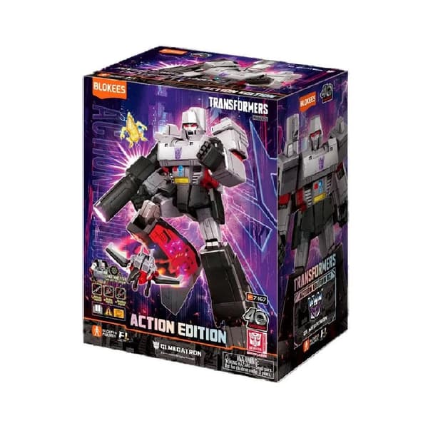 Blokees Transformers G1 Megatron med lyseffekt / Samlesæt med 2
