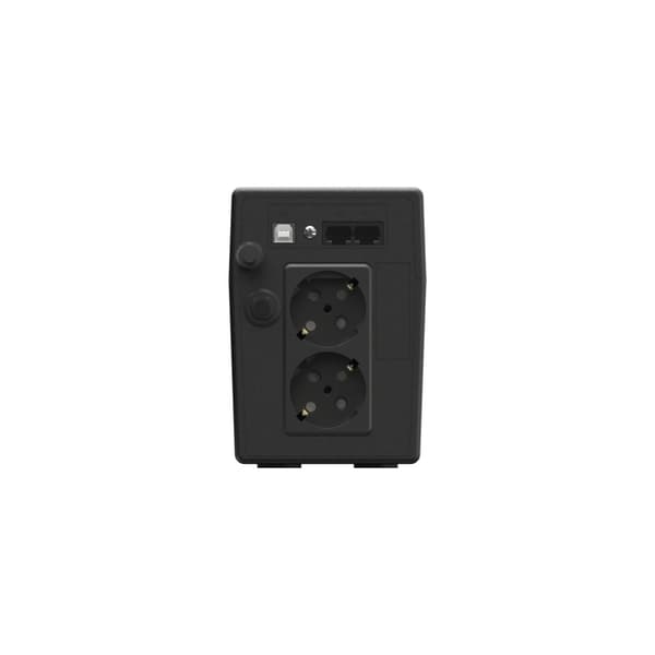 Greencell 650VA 360W UPS med LCD-display / uafbrydelig strømfor
