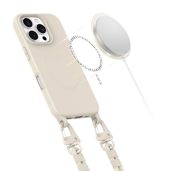 Tech-Protect takakuori MagSafella ja kantohihnalla iPhone 16 Pr