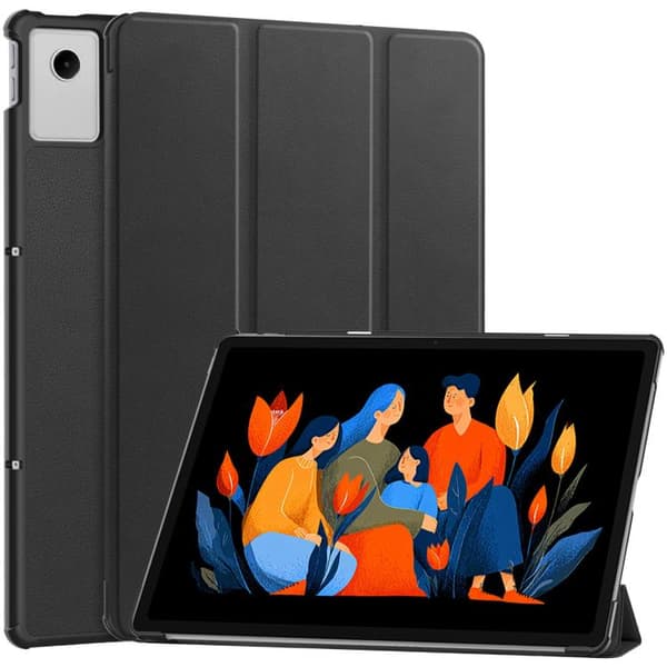 Kolmiosainen kotelo Lenovo Idea Tab Plus 12,1" – musta