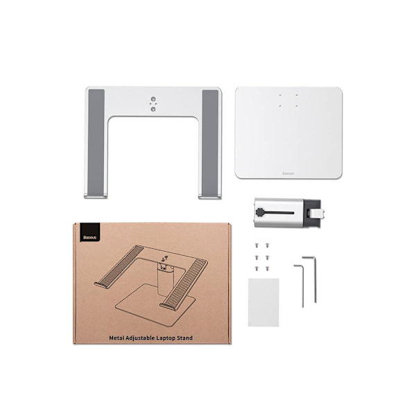 Justerbart laptopställ 11-17" med högkvalitativt aluminium