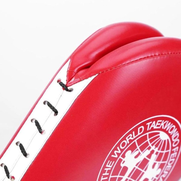 Taekwondo sparkkudde – dubbel sparkmitt i slitstarkt PU-läder