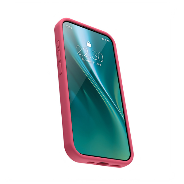 Etteri silikonskal till iPhone 16 med hål för handledsrem - Hal